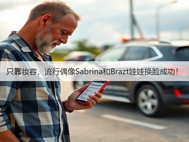 只靠妆容,流行偶像Sabrina和Brazt娃娃换脸成功!(图3) 只靠妆容,流行偶像Sabrina和Brazt娃娃换脸成功!(图3)