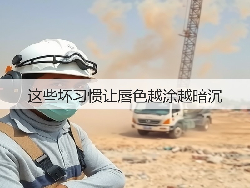 这些坏习惯让唇色越涂越暗沉