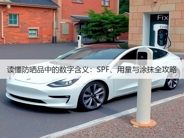 读懂防晒品中的数字含义：SPF、用量与涂抹全攻略(图2)