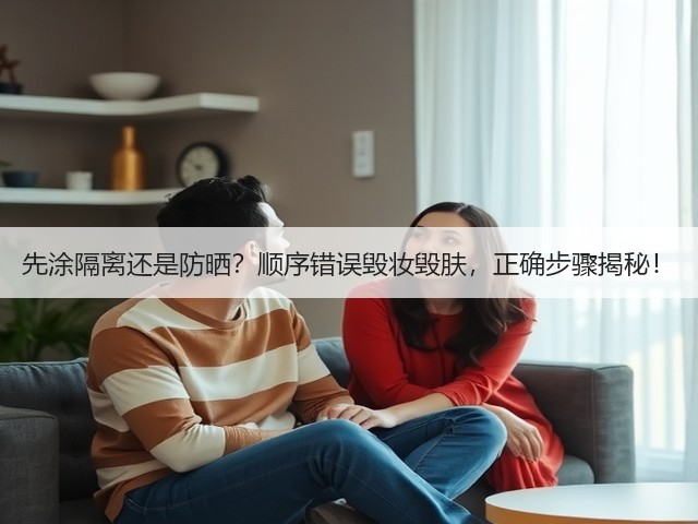 先涂隔离还是防晒？顺序错误毁妆毁肤，正确步骤揭秘！(图3)
