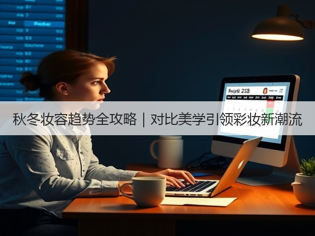 秋冬妆容趋势全攻略｜对比美学引领彩妆新潮流(图3)
