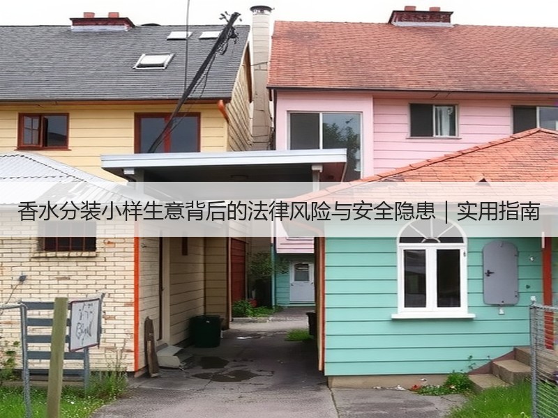 香水分装小样生意背后的法律风险与安全隐患｜实用指南