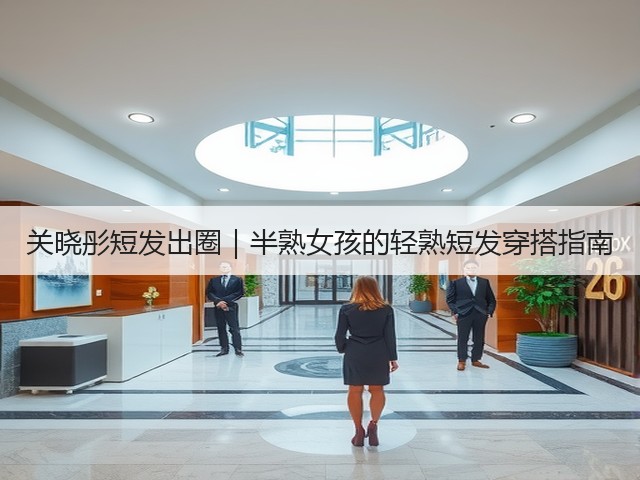 关晓彤短发出圈|半熟女孩的轻熟短发穿搭指南(图1) 关晓彤短发出圈|半熟女孩的轻熟短发穿搭指南(图1)