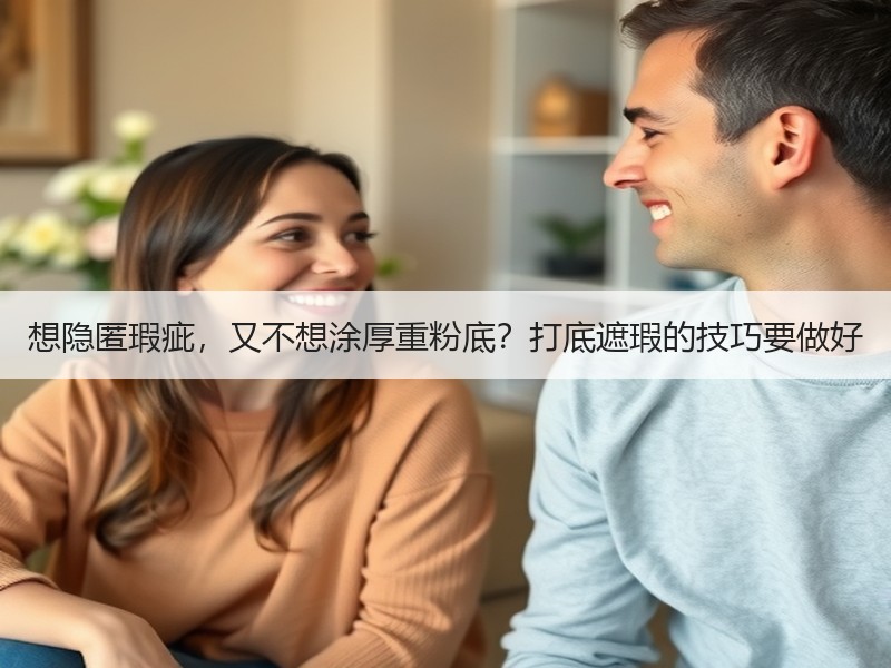 想隐匿瑕疵，又不想涂厚重粉底？打底遮瑕的技巧要做好