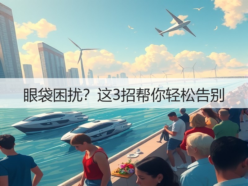 眼袋困扰？这3招帮你轻松告别
