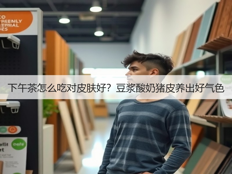 下午茶怎么吃对皮肤好？豆浆酸奶猪皮养出好气色