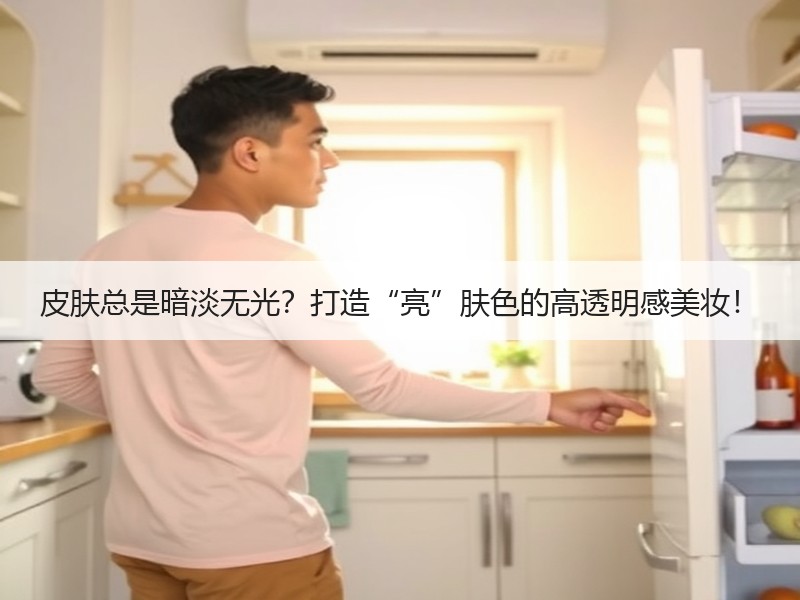 皮肤总是暗淡无光？打造“亮”肤色的高透明感美妆！