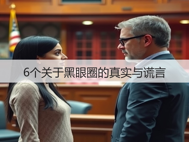 6个关于黑眼圈的真实与谎言