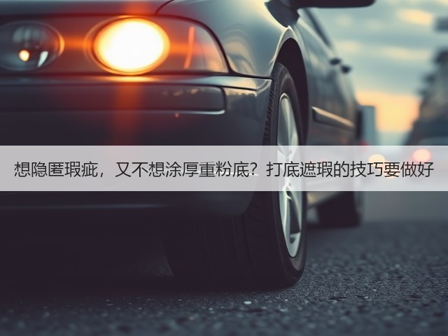 想隐匿瑕疵,又不想涂厚重粉底?打底遮瑕的技巧要做好(图2) 想隐匿瑕疵,又不想涂厚重粉底?打底遮瑕的技巧要做好(图2)