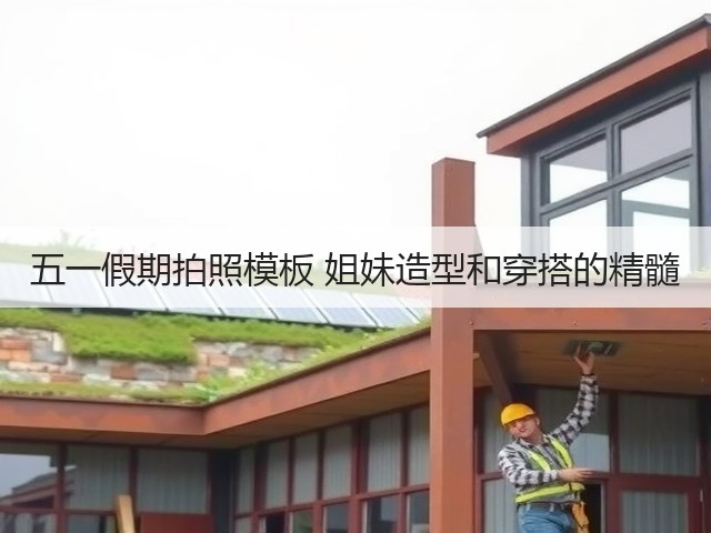五一假期拍照模板 姐妹造型和穿搭的精髓(图1) 五一假期拍照模板 姐妹造型和穿搭的精髓(图1)