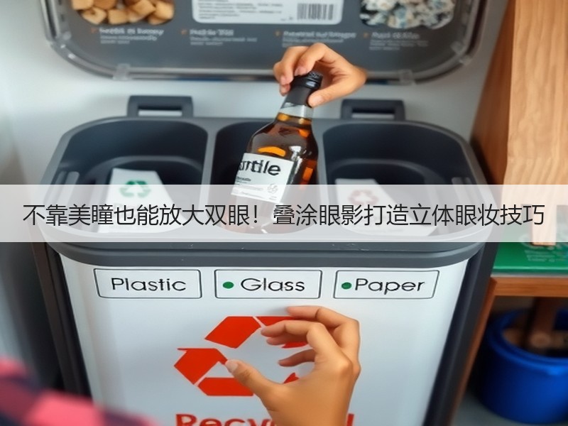 不靠美瞳也能放大双眼！叠涂眼影打造立体眼妆技巧