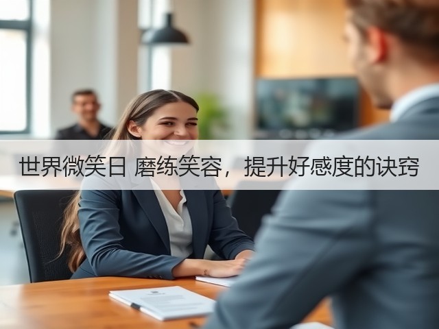 世界微笑日 磨练笑容,提升好感度的诀窍(图1) 世界微笑日 磨练笑容,提升好感度的诀窍(图1)