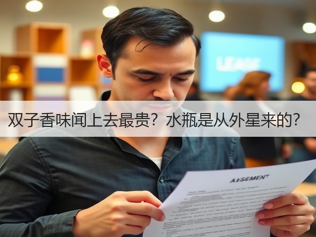 双子香味闻上去最贵？水瓶是从外星来的？(图2)