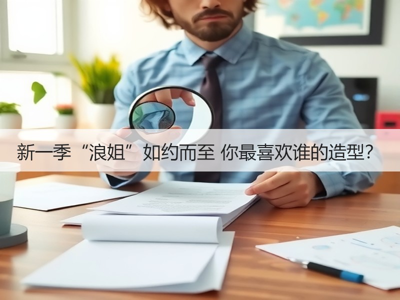 新一季“浪姐”如约而至 你最喜欢谁的造型？