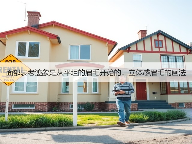 面部衰老迹象是从平坦的眉毛开始的！立体感眉毛的画法(图2)