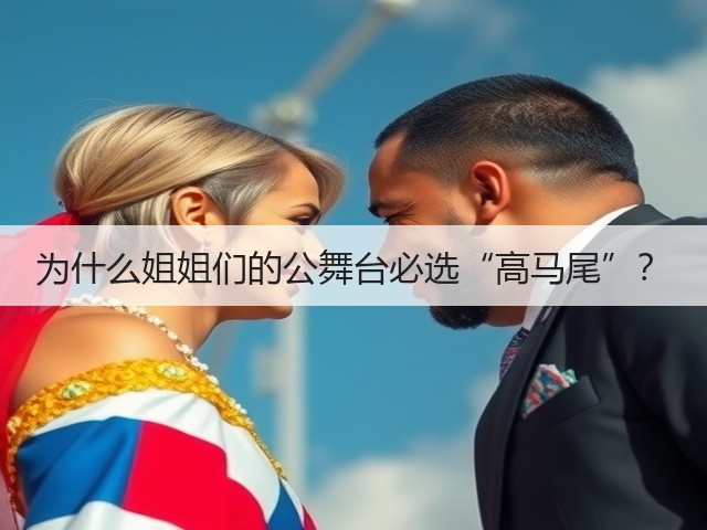 为什么姐姐们的公舞台必选“高马尾”?(图1) 为什么姐姐们的公舞台必选“高马尾”?(图1)