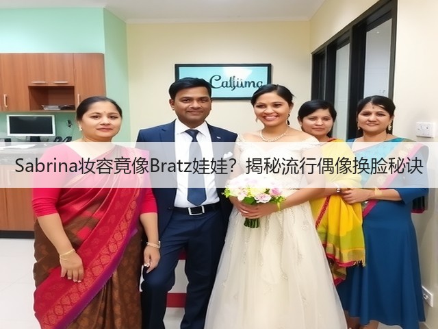 Sabrina妆容竟像Bratz娃娃？揭秘流行偶像换脸秘诀(图1)
