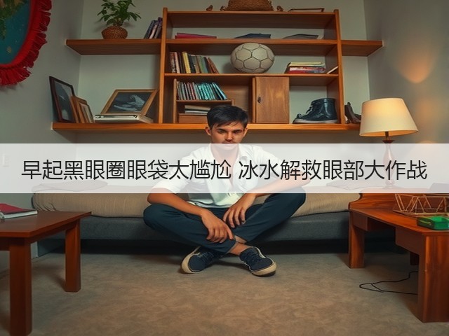 早起黑眼圈眼袋太尴尬 冰水解救眼部大作战(图2) 早起黑眼圈眼袋太尴尬 冰水解救眼部大作战(图2)