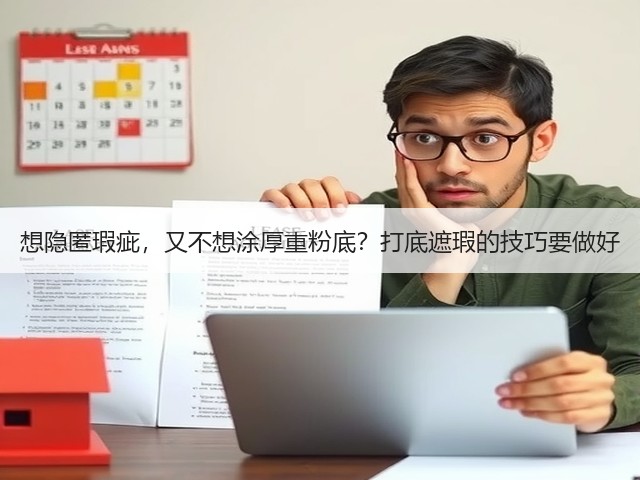 想隐匿瑕疵，又不想涂厚重粉底？打底遮瑕的技巧要做好(图1)
