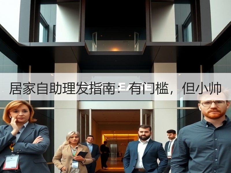居家自助理发指南：有门槛，但小帅