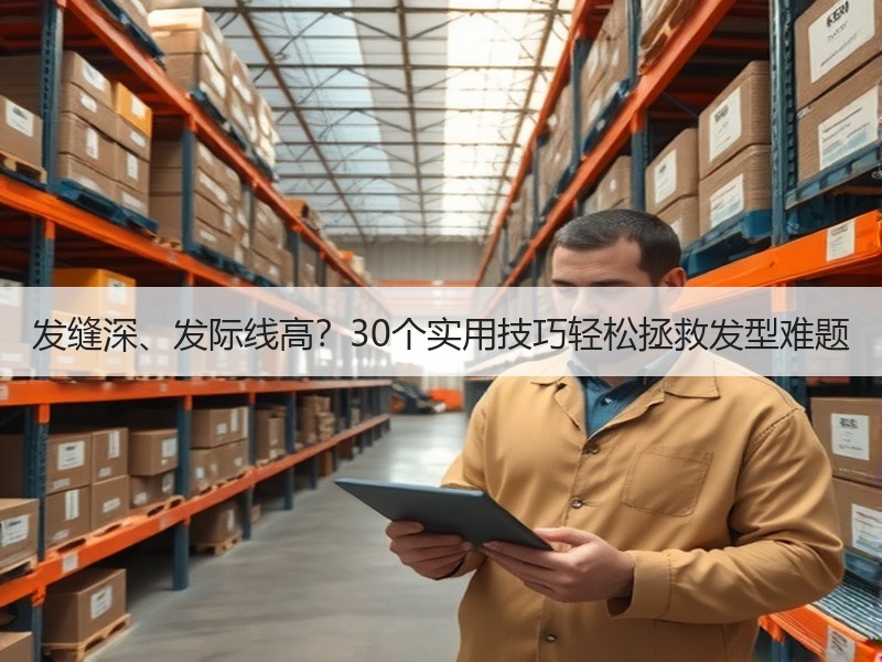 发缝深、发际线高？30个实用技巧轻松拯救发型难题