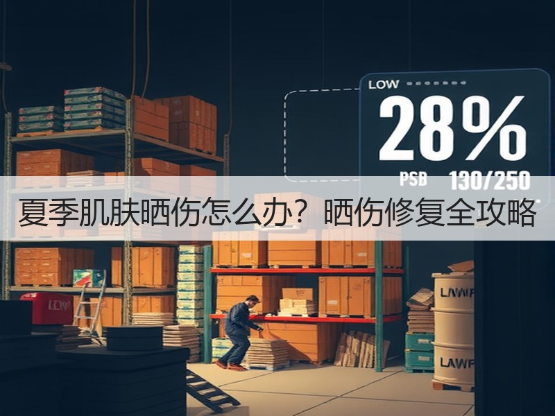 夏季肌肤晒伤怎么办？晒伤修复全攻略