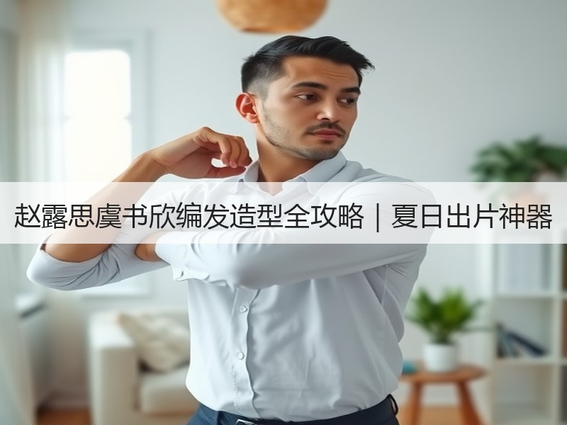 赵露思虞书欣编发造型全攻略｜夏日出片神器