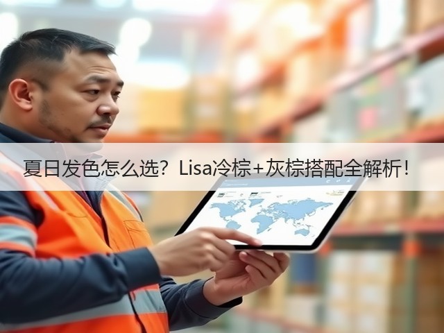 夏日发色怎么选？Lisa冷棕+灰棕搭配全解析！(图1)