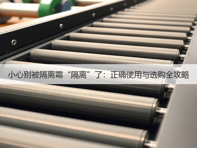 小心别被隔离霜“隔离”了：正确使用与选购全攻略