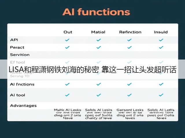 LISA和程潇钢铁刘海的秘密 靠这一招让头发超听话(图2) LISA和程潇钢铁刘海的秘密 靠这一招让头发超听话(图2)