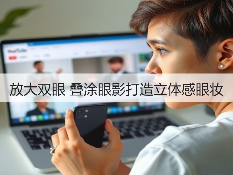 放大双眼 叠涂眼影打造立体感眼妆