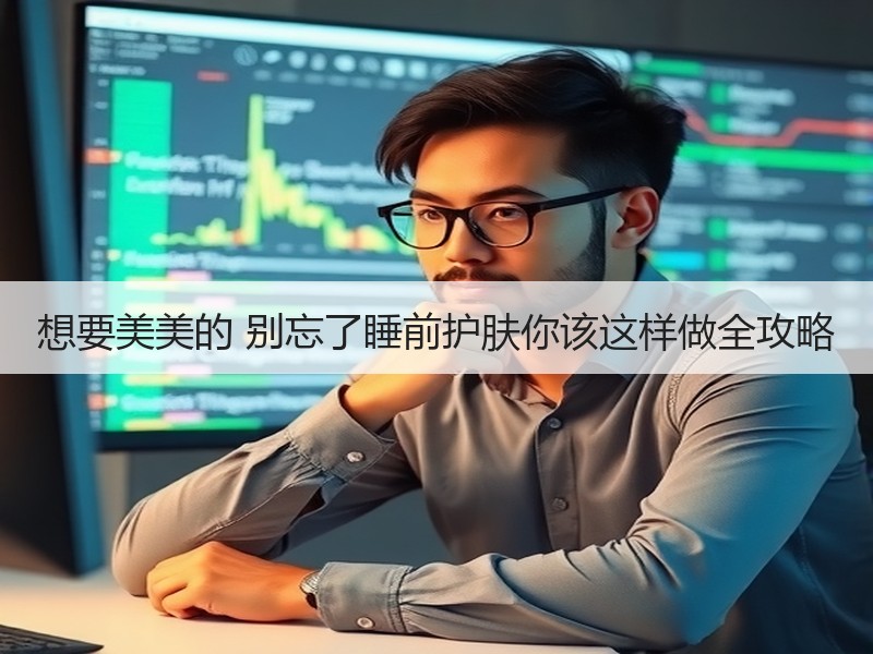 想要美美的 别忘了睡前护肤你该这样做全攻略