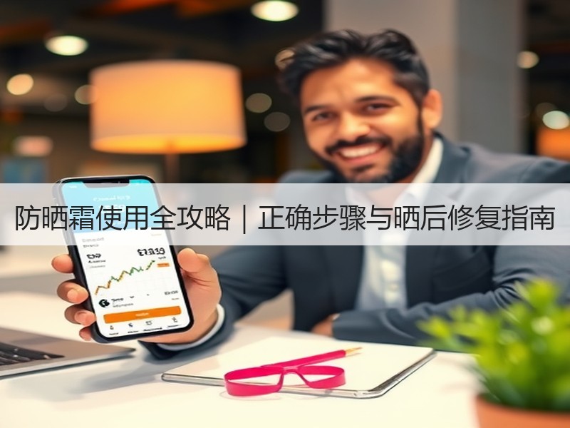 防晒霜使用全攻略｜正确步骤与晒后修复指南