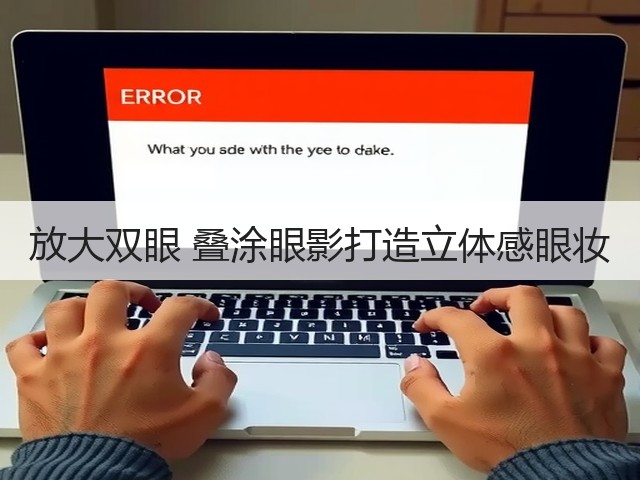 放大双眼 叠涂眼影打造立体感眼妆(图3)