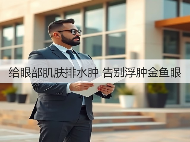 给眼部肌肤排水肿 告别浮肿金鱼眼(图2) 给眼部肌肤排水肿 告别浮肿金鱼眼(图2)