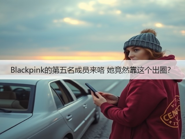 Blackpink的第五名成员来咯 她竟然靠这个出圈?(图2) Blackpink的第五名成员来咯 她竟然靠这个出圈?(图2)