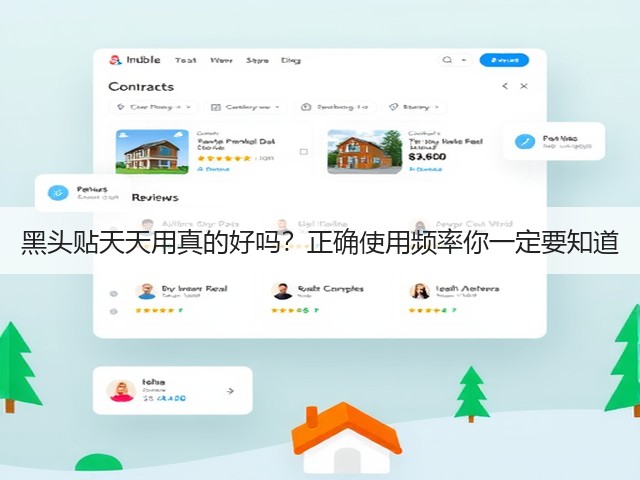 黑头贴天天用真的好吗?正确使用频率你一定要知道(图2) 黑头贴天天用真的好吗?正确使用频率你一定要知道(图2)