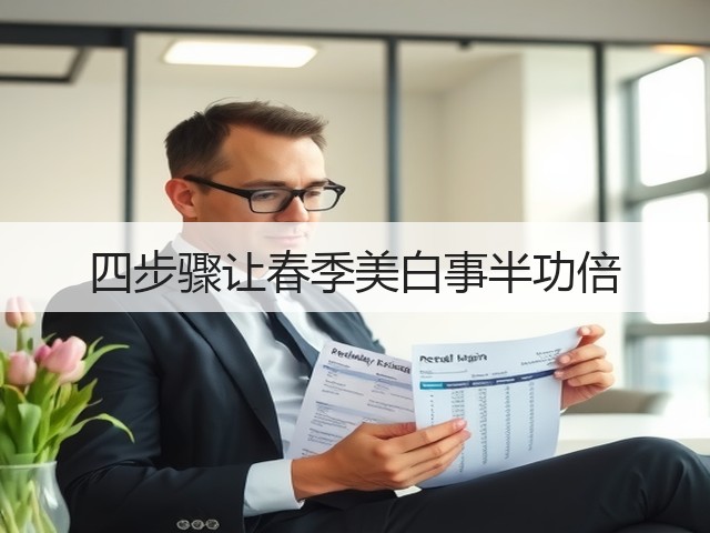 四步骤让春季美白事半功倍(图2) 四步骤让春季美白事半功倍(图2)