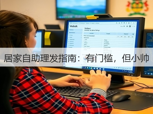 居家自助理发指南:有门槛,但小帅(图2) 居家自助理发指南:有门槛,但小帅(图2)