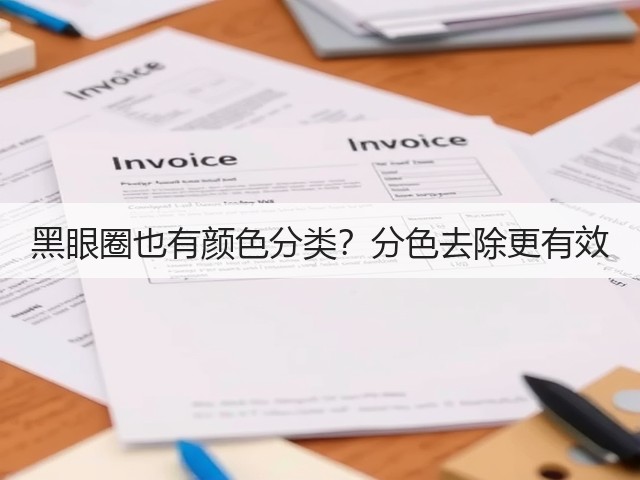 黑眼圈也有颜色分类？分色去除更有效(图1)