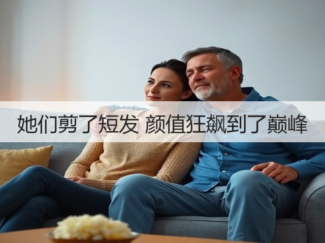 她们剪了短发 颜值狂飙到了巅峰(图1) 她们剪了短发 颜值狂飙到了巅峰(图1)