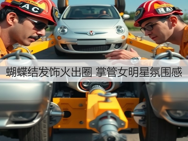 蝴蝶结发饰火出圈 掌管女明星氛围感