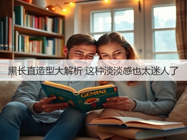 黑长直造型大解析 这种淡淡感也太迷人了(图3)