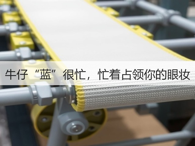牛仔“蓝”很忙，忙着占领你的眼妆(图3)