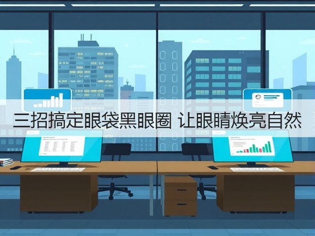 三招搞定眼袋黑眼圈 让眼睛焕亮自然(图2) 三招搞定眼袋黑眼圈 让眼睛焕亮自然(图2)