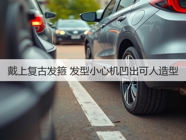 戴上复古发箍 发型小心机凹出可人造型(图1)