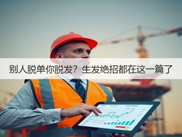别人脱单你脱发?生发绝招都在这一篇了(图3) 别人脱单你脱发?生发绝招都在这一篇了(图3)