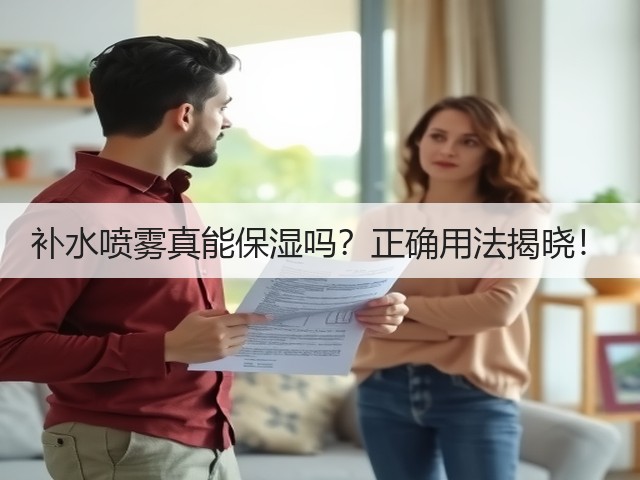 补水喷雾真能保湿吗？正确用法揭晓！(图1)