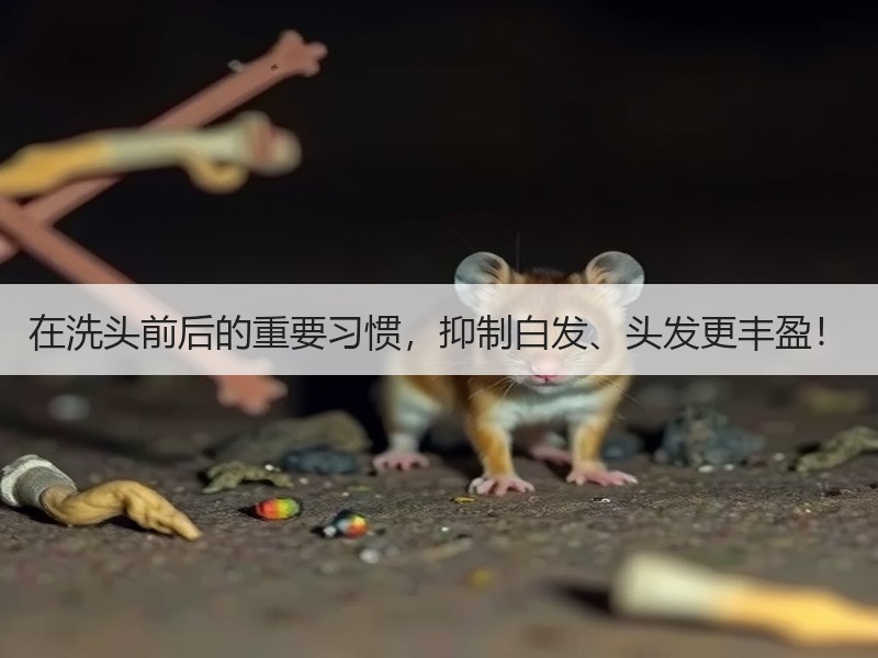 在洗头前后的重要习惯，抑制白发、头发更丰盈！