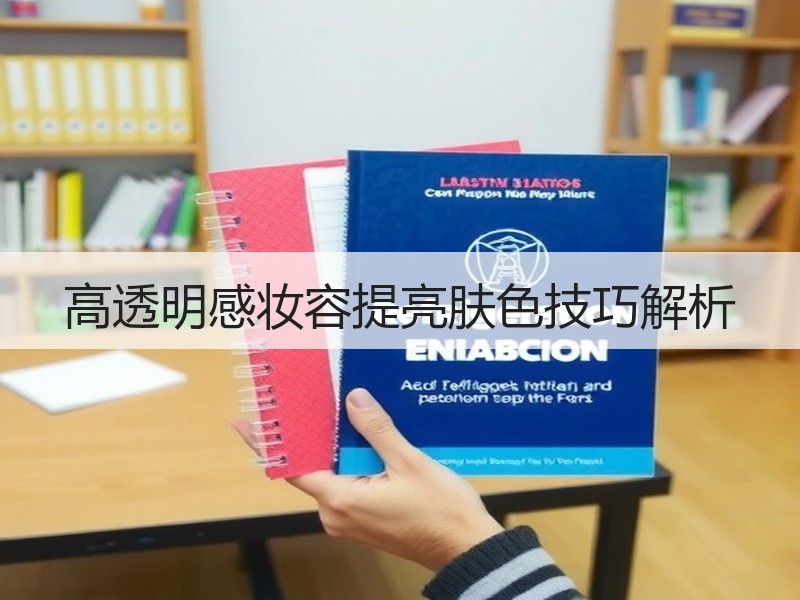 高透明感妆容提亮肤色技巧解析